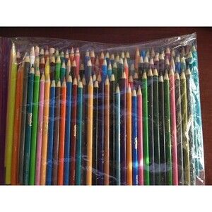 Lot of colored pencils
